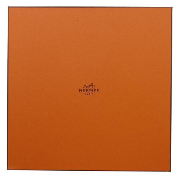 HERMES Cream Silk Scarf - Picture 6 of 6